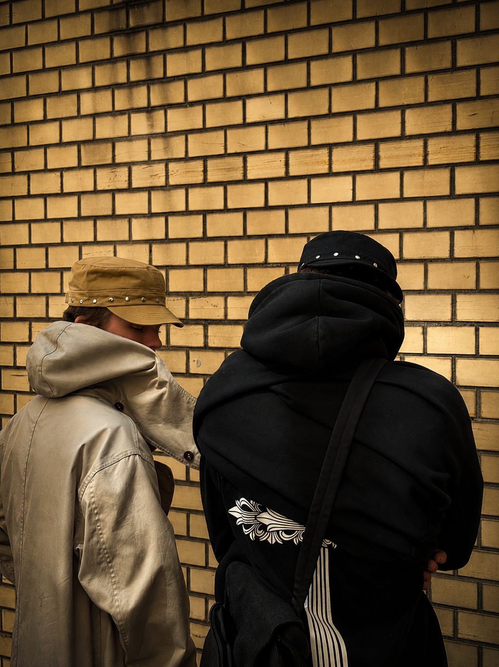 BLACK CADET CAP
